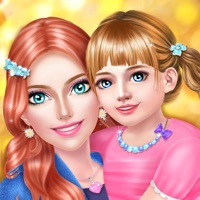 Mom  Baby Daughter Makeover - Family Party Salon