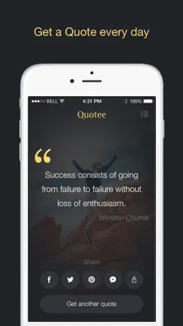 Game screenshot Quotee – Tons of Quotes with Style apk