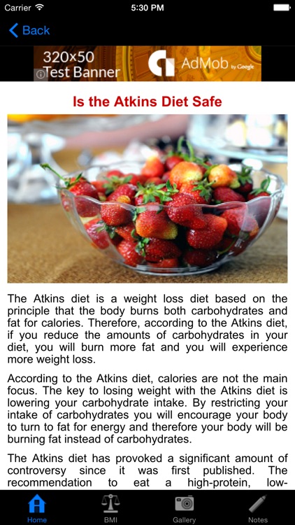 Free Atkins Diet and recipes for weight loss App