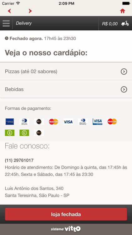 Pizzaria Bella Florença screenshot-3