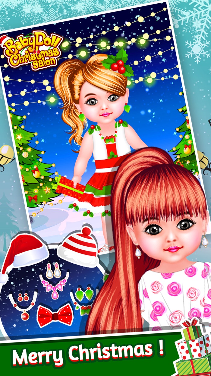 Baby Doll Christmas Salon