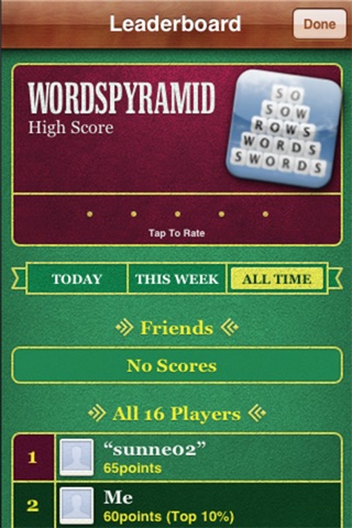 WordsPyramid screenshot 3