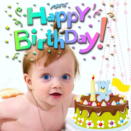 Birthday Stickers and Photo Frames iOS App