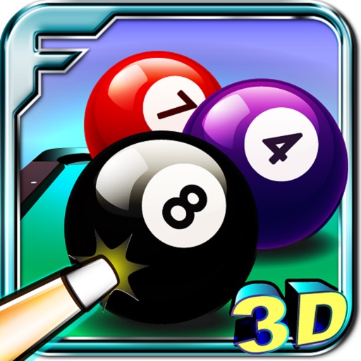 Real Billiard 8 Ball Pool 3D a Sports Game Pro Icon