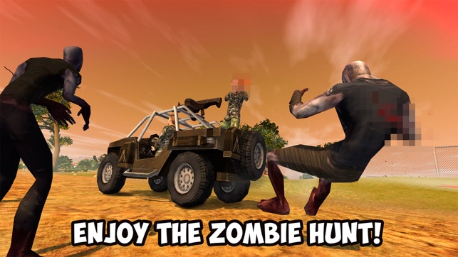 Zombie Hunting: Car Safari 3D(圖1)-速報App