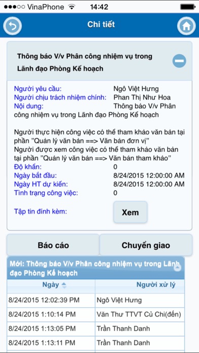 How to cancel & delete VNPT Schedule from iphone & ipad 1