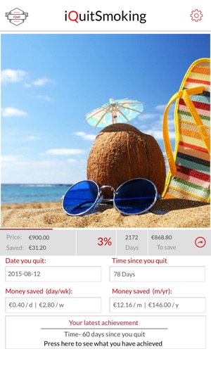 Quit smoking: iQuitSmoking App(圖4)-速報App