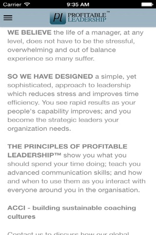 TheCoachingApp - Leadership Development and Training for manager as coach. screenshot 3
