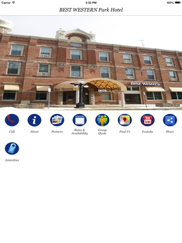 Screenshot of BEST WESTERN Park Hotel