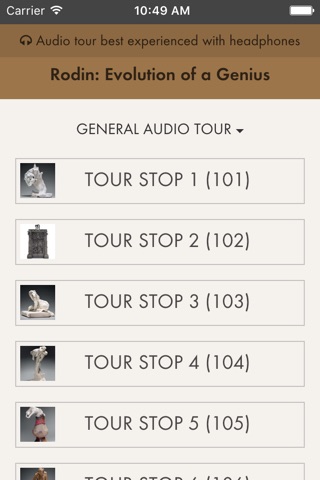 Rodin: The Evolution of a Genius Audio Tour screenshot 2