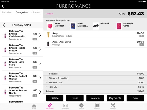 Screenshot of Pure Sale