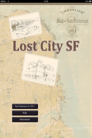 1911 San Francisco Map Lost City screenshot 2