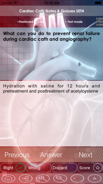 Cardiac Catheterization Exam Review 1500 Flashcards Study Notes & Quiz screenshot-3