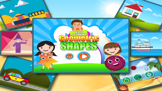 Kids Learning Geometric Shapes - Montessori Geometry And Lea(圖2)-速報App