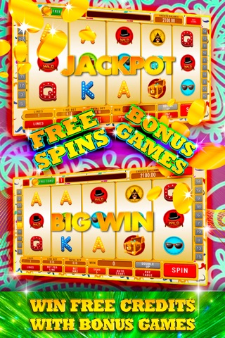 Crazy Rich Hipster Slots: Best free big lottery wins, jackpots and bonuses screenshot 2