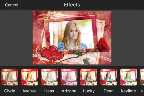 Sweet Love Photo Frames & Photo Editor screenshot 3