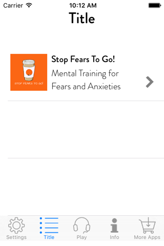 Stop Fears to Go! Mentaltraining bei Ängsten screenshot 2