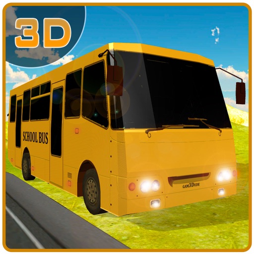 School Trip Bus Simulator – Crazy driving & parking simulation game Icon