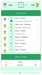 Italian Football Serie A 2016-2017 - Mobile Match Centre Captura de tela 3