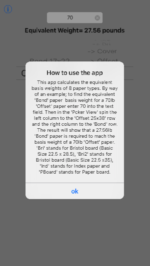 Equivalent Basis Weights(圖2)-速報App