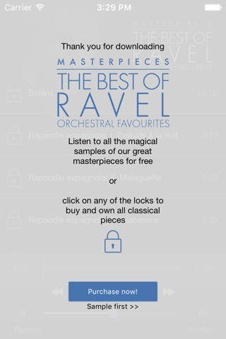 Ravel: Orchestral Favourites screenshot 2