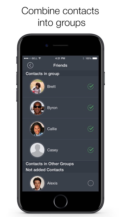 Black Phone - blacklist for unwanted contacts screenshot-4