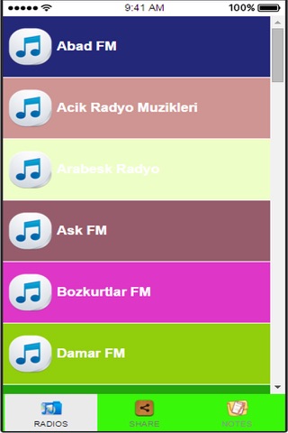 Turquia Radios Free On Line Easy screenshot 3