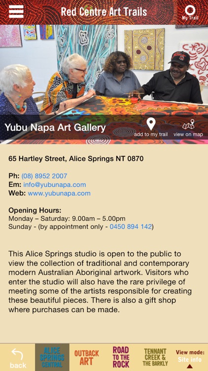 Red Centre Art Trails