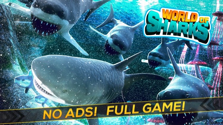 World of Sharks | Fun Deep Sea Shark Simulator Game