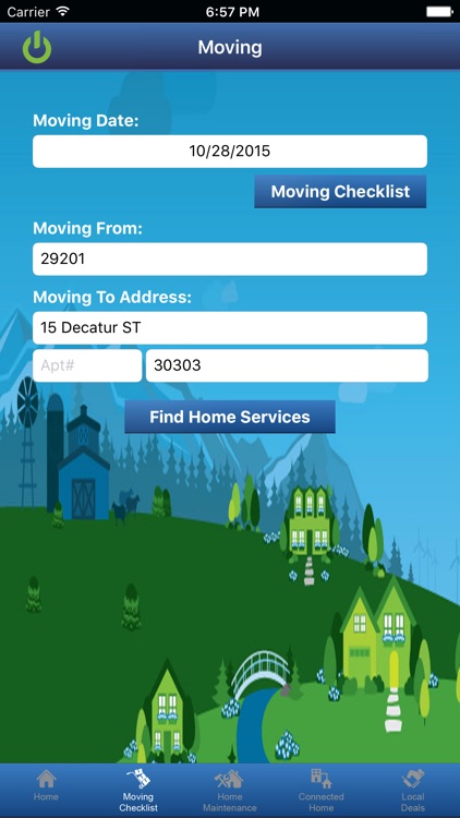 Allconnect Moving Planner