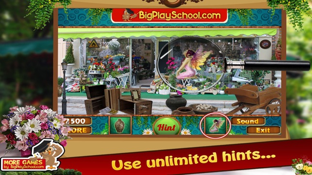 Flower Shop Hidden Object Games