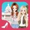 Play this dress up game with 3 girls