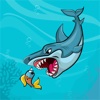 饥饿的鲨鱼 - 大鱼吃小鱼的单机小游戏