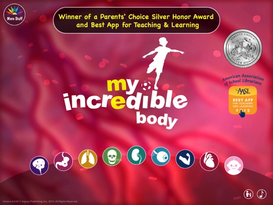 My Incredible Body - A Kid's App to Learn about the Human Bodyのおすすめ画像1