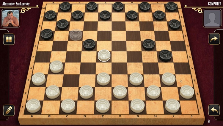 Checkers Online HD - Play English, International, Canadian, & Russian Draughts Board Game (Free)