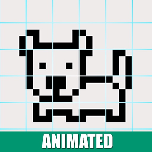 Pixel Dog Animated Stickers! Icon