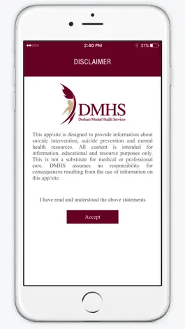 Game screenshot DMHS Suicide Prevention and Crisis Access Linkage Line (C.A.L.L.) mod apk