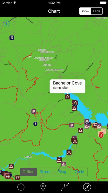 Tonto National Forest – GPS Offline Map Navigator