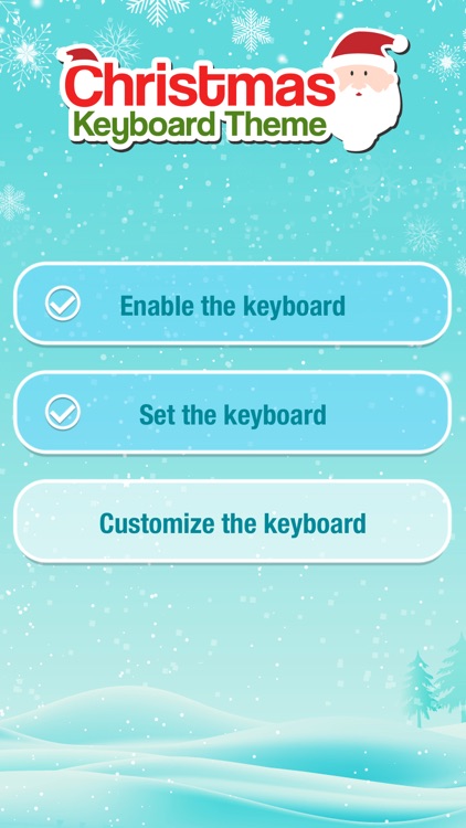 Christmas Keyboard Theme Color Holiday Keyboards