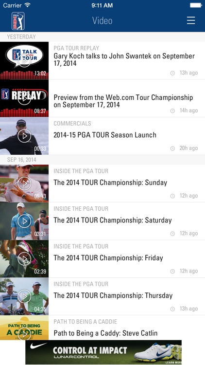 PGA TOUR Mobile screenshot-4