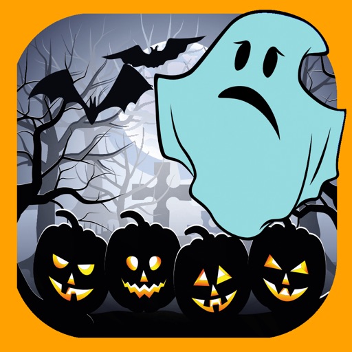 Ghost Rush - Ghosty the Sweet Ghost Who is Lost and Lost his Sweets on Halloween - Obstacle Running and Jumping Game