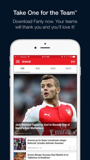 Fanly - Your Sports News Feed(圖5)-速報App