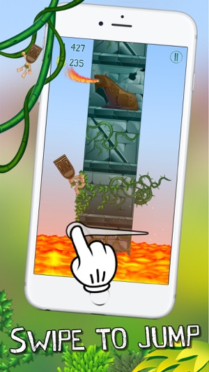 Tappy Tiki - Endless Tower Climber Arcade!   –   Will you fa(圖2)-速報App