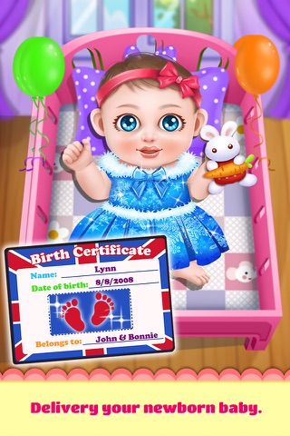 My Newborn Baby Mania - Pink Shower Invitation screenshot 3