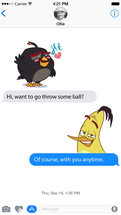 Angry Birds Stickers screenshot-3