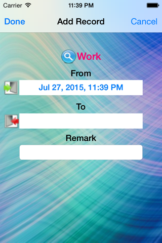 WorkTimeFree screenshot 3