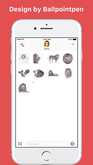 Lion Series  stickers for iMessage(圖2)-速報App