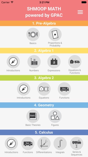 Shmoop Math powered by GPAC