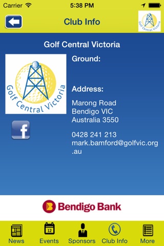 Golf Central Victoria screenshot 4