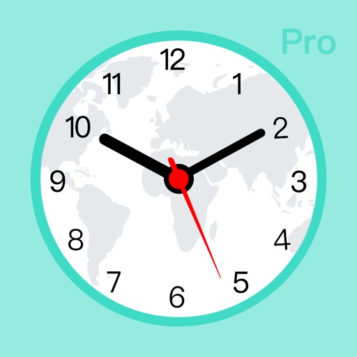 Link World Clock Pro-World Time & Time Zone Converter Icon